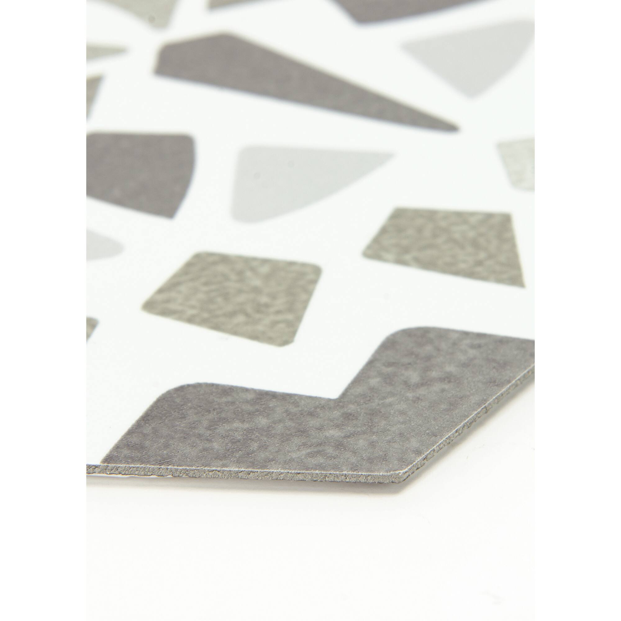 FloorPops Ribera Peel & Stick Hexagon Floor Tiles